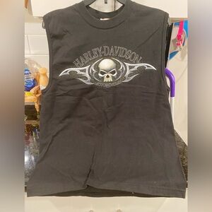 Harley-Davidson Black Cotton Tee